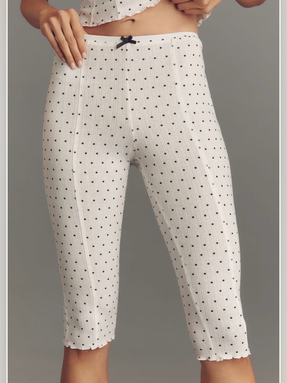 NWOT Anthro Capri Pants